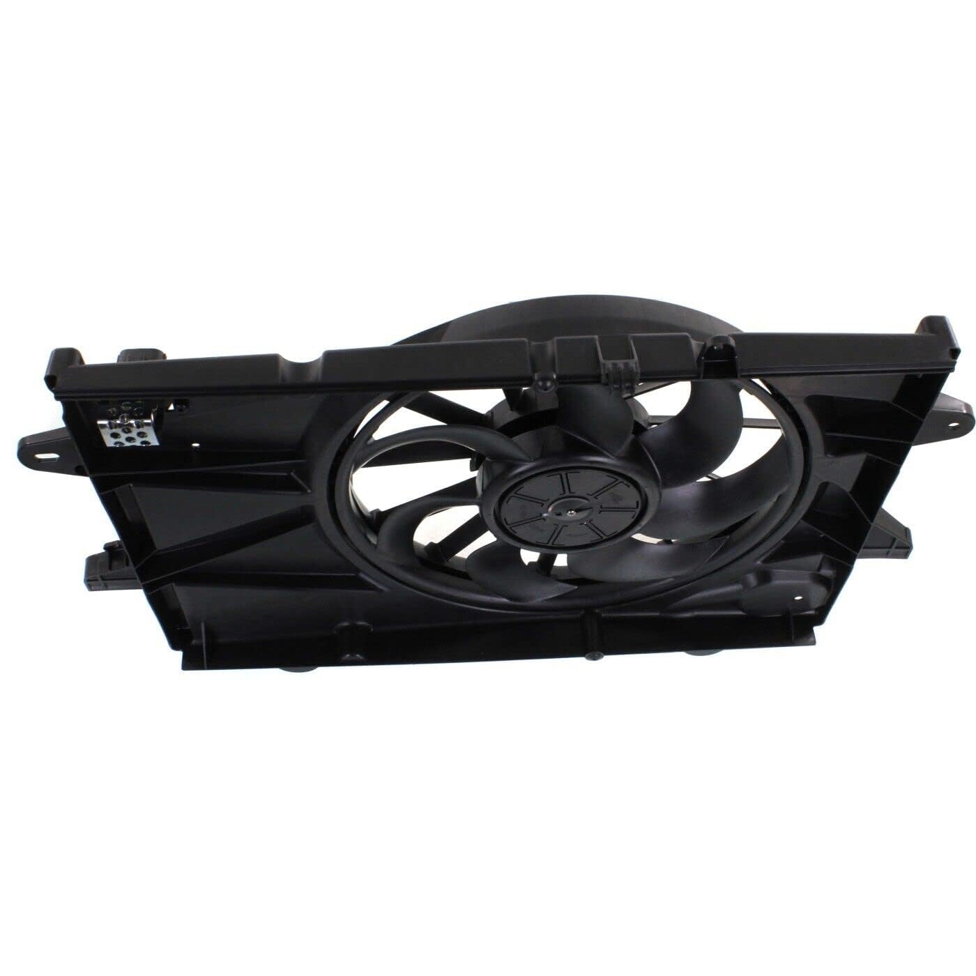 Front Radiator Fan Shroud Assembly Direct Replacement Compatible with 2010-2017 Chevrolet Equinox/GMC Terrain GM3115239 25952813-PFM