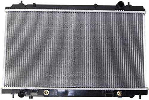 Front Radiator Aluminum Core Direct Replacement Compatible With 2007-2009 Nissan 350Z NI3010214 21410EV00A