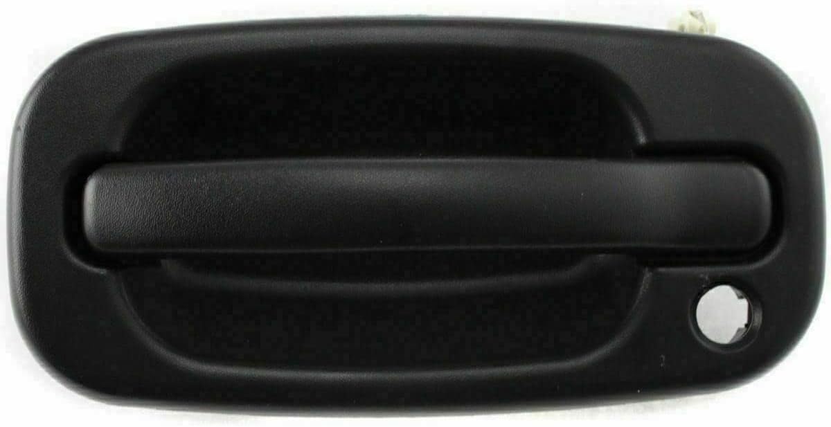 AUTOS PARTS PLUS Set of 4 Front & Rear Exterior Door Handle Textured Left and Right Side Direct Replacement Compatible with Chevrolet Silverado/GMC Sierra 1500 2500HD 3500 2001-2006 GM1310129