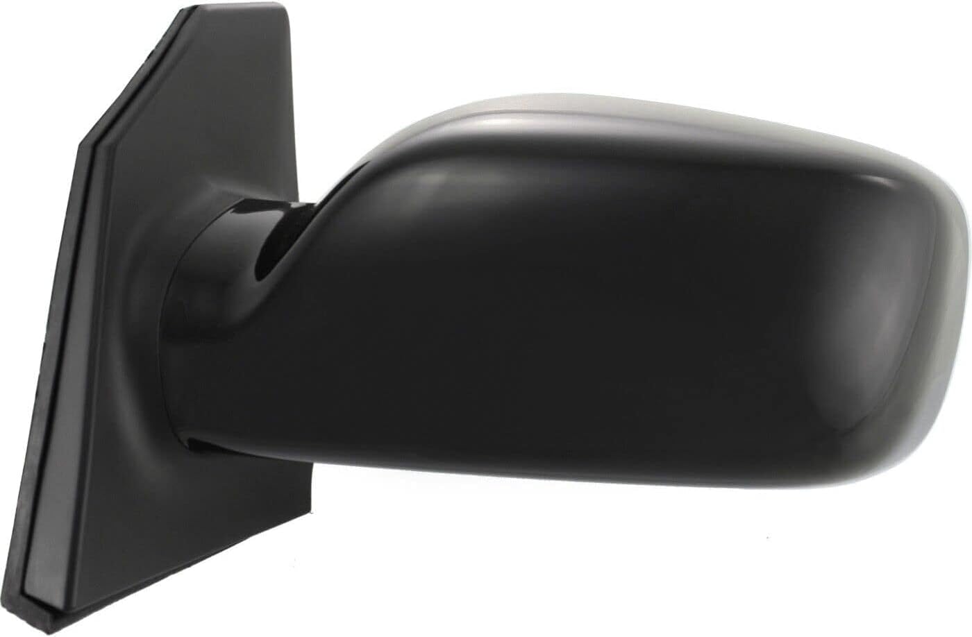 Front Power Mirror Non-Folding Non-Heated Primed Plastic Left Driver Side Direct Replacement Compatible With 2003-2008 Toyota Corolla TO1320179 TO1320178 8794002915 8794002380