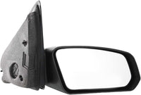 Front Mirror Manual Adjust Non-Heated Textured Right Passenger Side Direct Replacement Compatible With 2003-2007 Saturn Ion GM1321266 22726677
