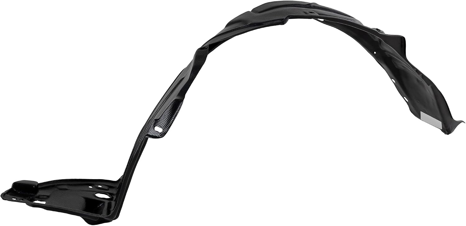 Front Fender Liner Right Passenger Side Direct Replacement Compatible with 2004-2005 Honda Civic HO1249121 74101S5AJ01