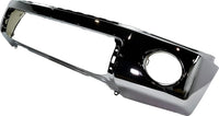 Front Bumper Face Bar Chrome Steel + Upper Cover + Lower Valance Panel + Mounting Arm Brackets Left & Right Side Direct Replacement Compatible With 2010-2013 Toyota Tundra TO1002182