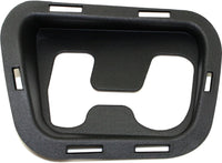 Front Bumper Tow Hook Cover Textured Left Driver Side Direct Replacement Compatible With 2007-2014 Chevrolet Tahoe GM1029102 15893976