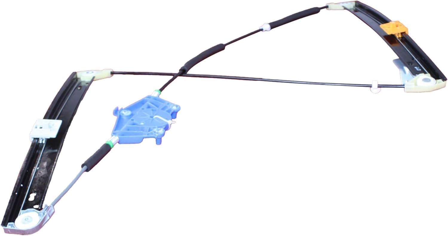 Front Power Window Regulator Without Motor Left Driver Side Direct Replacement Compatible with 2004-2008 Audi A4 AU1350102 8E0837461C