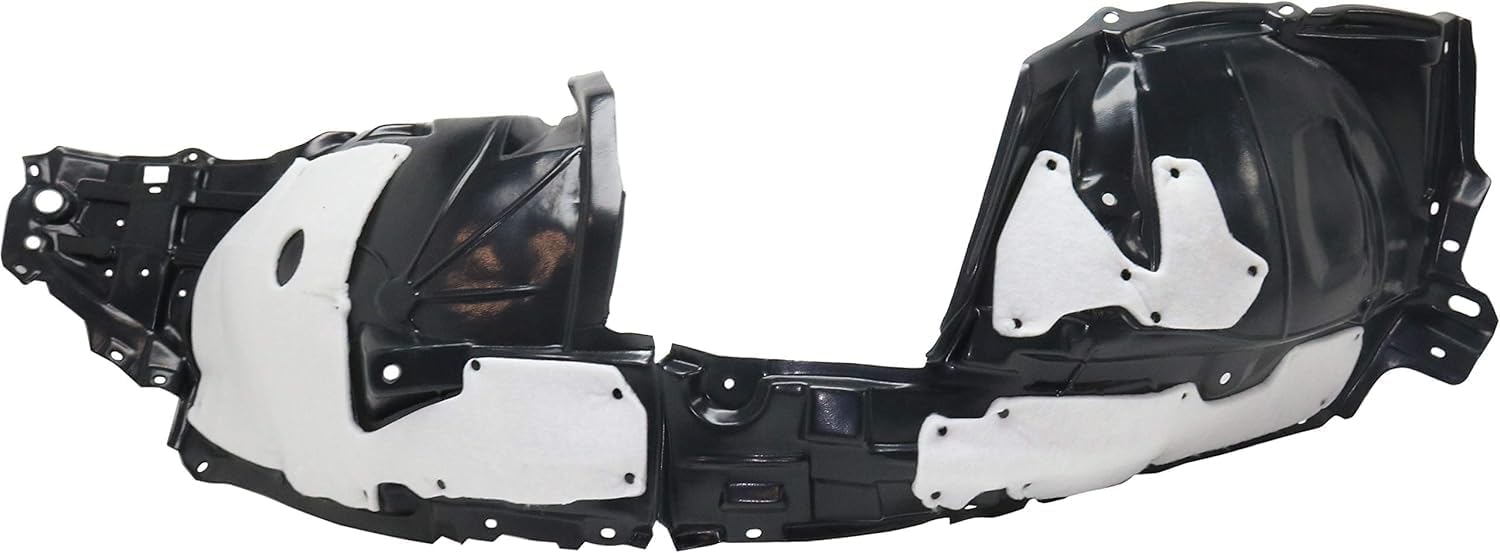Front Fender Liner Left Driver Side Direct Replacement Compatible With 2017-2021 Nissan Rogue Sport NI1248164 638416MA0A-PFM
