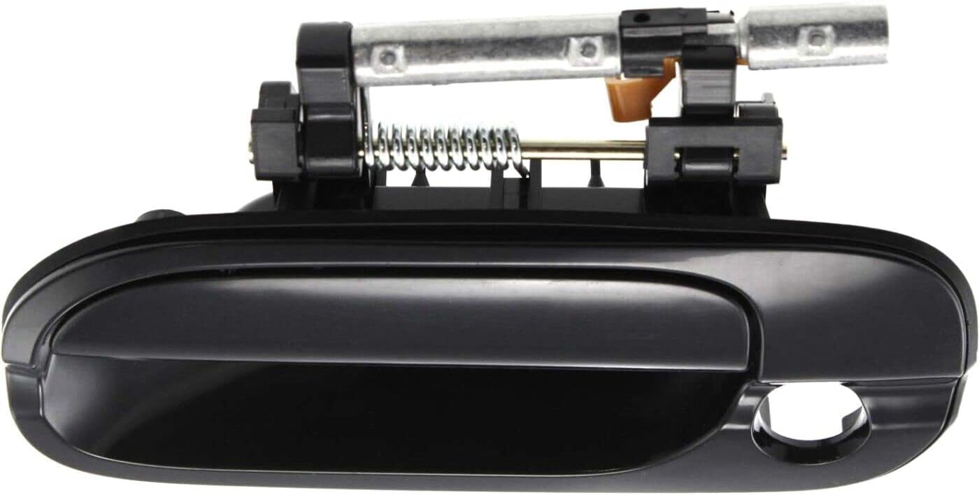 Front Exterior Door Handle with Keyhole Left Driver Side Direct Replacement Compatible with 2000-2006 Nissan Sentra NI1310117 806076Z608-PFM 806076Z603