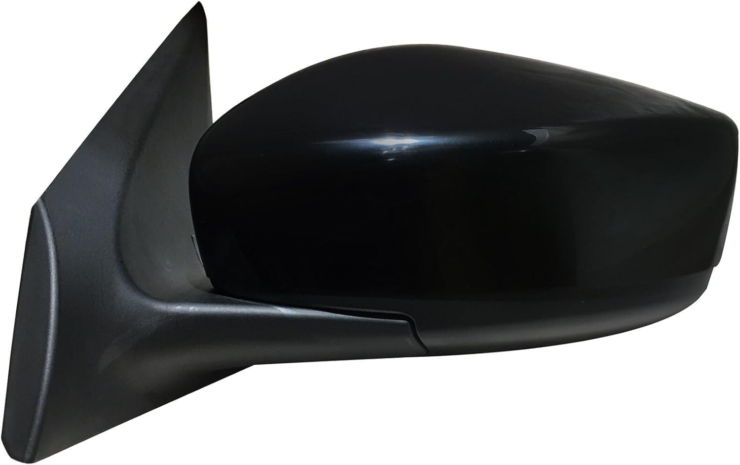 Front Power Manual Folding Mirror Without Signal Light Primed Left Driver Side Direct Replacement Compatible With 2015-2019 Nissan Versa NI1320257 963029KK1A-PFM 963749KK1H