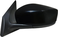 Front Power Manual Folding Mirror Without Signal Light Primed Left Driver Side Direct Replacement Compatible With 2015-2019 Nissan Versa NI1320257 963029KK1A-PFM 963749KK1H