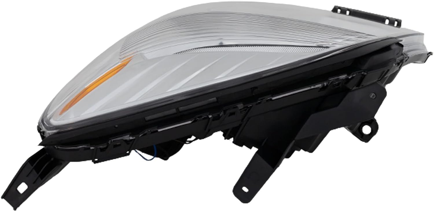 Front Head Light Assembly Left Driver Side Direct Replacement Compatible With 2010-2015 Chevrolet Equinox GM2502338 GM2502352 23308253 23383340