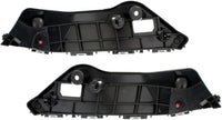 Set Of 2 Front Bumper Retainer Plastic Left Driver & Right Passenger Side Direct Replacement Compatible With 2013-2015 Toyota RAV4 TO1032116 TO1033116 525350R030 525360R030