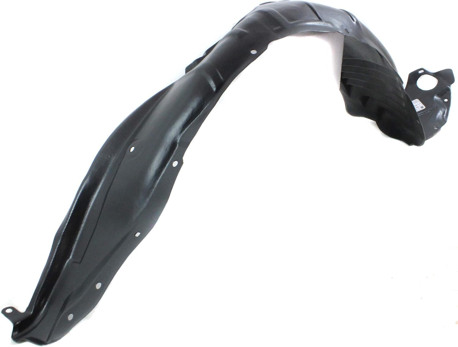Front Fender Liner With Turbo Right Passenger Side Direct Replacement Compatible With 2006-2008 Mazda 6 MA1249132 GJ6A56130N