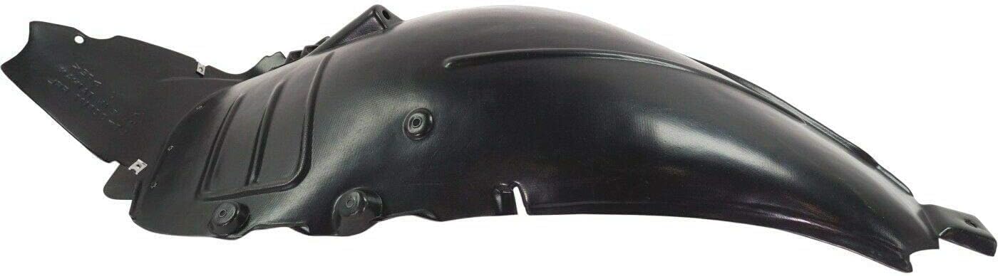 Front Section Fender Liner Left Driver Side Direct Replacement Compatible With 2011-2014 Mercedes Benz CL-Class MB1248184 2166902330