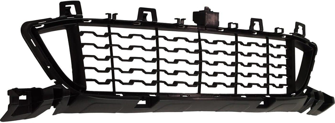 Front Bumper Center Grille Primed Plastic Direct Replacement Compatible With 2017-2019 BMW X1 BM1036167 51118059888