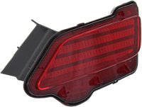Rear Bumper Reflector Right passenger Side Direct Replacement Compatible With 2013-2015 Toyota RAV4 TO1185107 814800R020