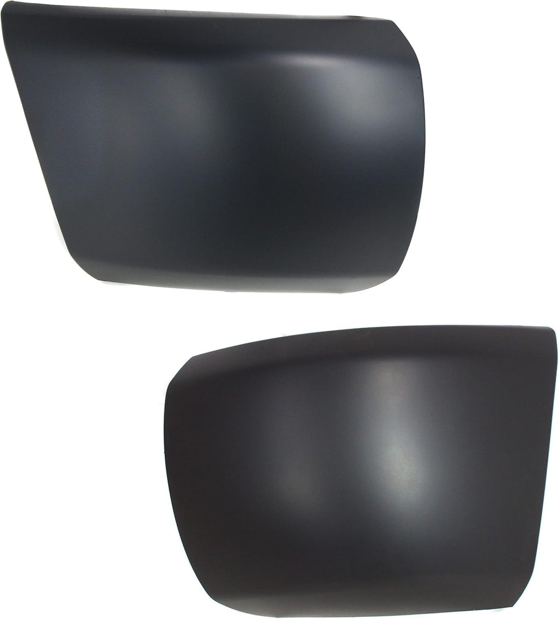 AUTOS PARTS PLUS Set Of 2 Front Bumper End Cap Primed Without Fog Light Hole Right & Left Side Direct Replacement Compatible With 2007-2013 Chevrolet Silverado 1500 GM1017103 GM1016103 15891691