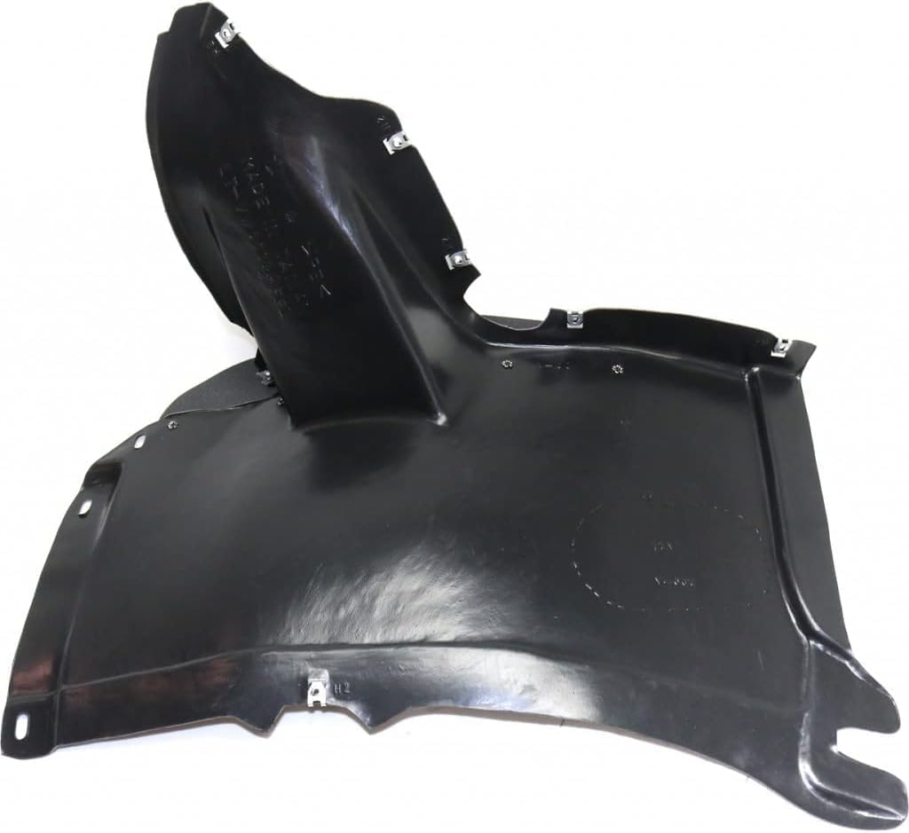 Front Fender Liner Right Passenger Side Direct Replacement Compatible With 2010-2014 Volkswagen Golf/Jetta VW1248133 1K9805911