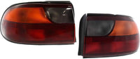 Set Of 2 Tail Light Assembly Right Passenger & Left Driver Side Direct Replacement Compatible With 1997-2003 Chevrolet Malibu / 2004-2005 Classic GM2801132 GM2800132 15894726