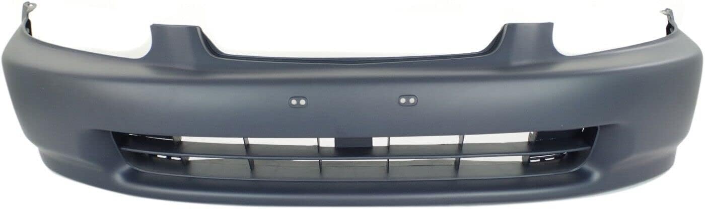 Front Bumper Cover Primed Direct Replacement Compatible With 1996-1998 Honda Civic HO1000172 04711S01A00ZZ