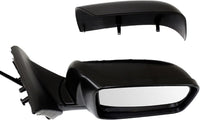 Front Power Mirror Manual Folding Heated Primed Right Passenger Side Direct Replacement Compatible With 2008-2013 Nissan Rogue / 2014-2015 Select NI1321236 96301JM200-PFM