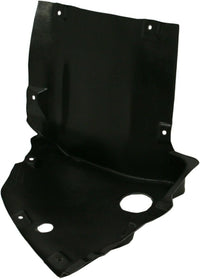 Front Lower Section Fender Liner Left Driver Side Direct Replacement Compatible With 2006-2009 Mercedes Benz CLK-Class MB1248140 2098841322