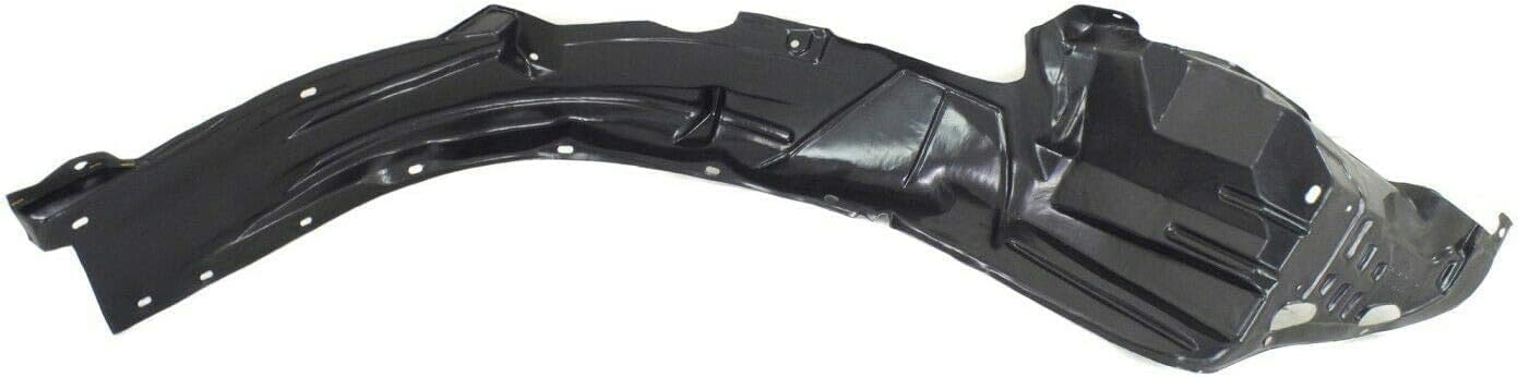Front Fender Liner Left Driver Side Direct Replacement Compatible With 2003-2007 Honda Accord HO1248126 74151SDCA00