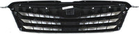 Front Bumper Upper Grille Silver Shell With Textured Insert Direct Replacement Compatible With 2010-2012 Subaru Outback SU1200143 91121AJ04B