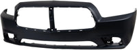 Front Bumper Cover Primed Plastic Direct Replacement Compatible With 2011-2014 Dodge Charger CH1000993 68092597AA