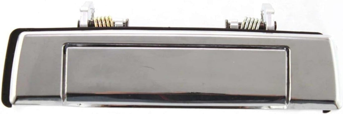 Front Exterior Door Handle Chrome Plastic Left Driver Side Direct Replacement Compatible with 1987-1993 Mazda B2200 B2600 MA1310106 UB4058410 UB4059410