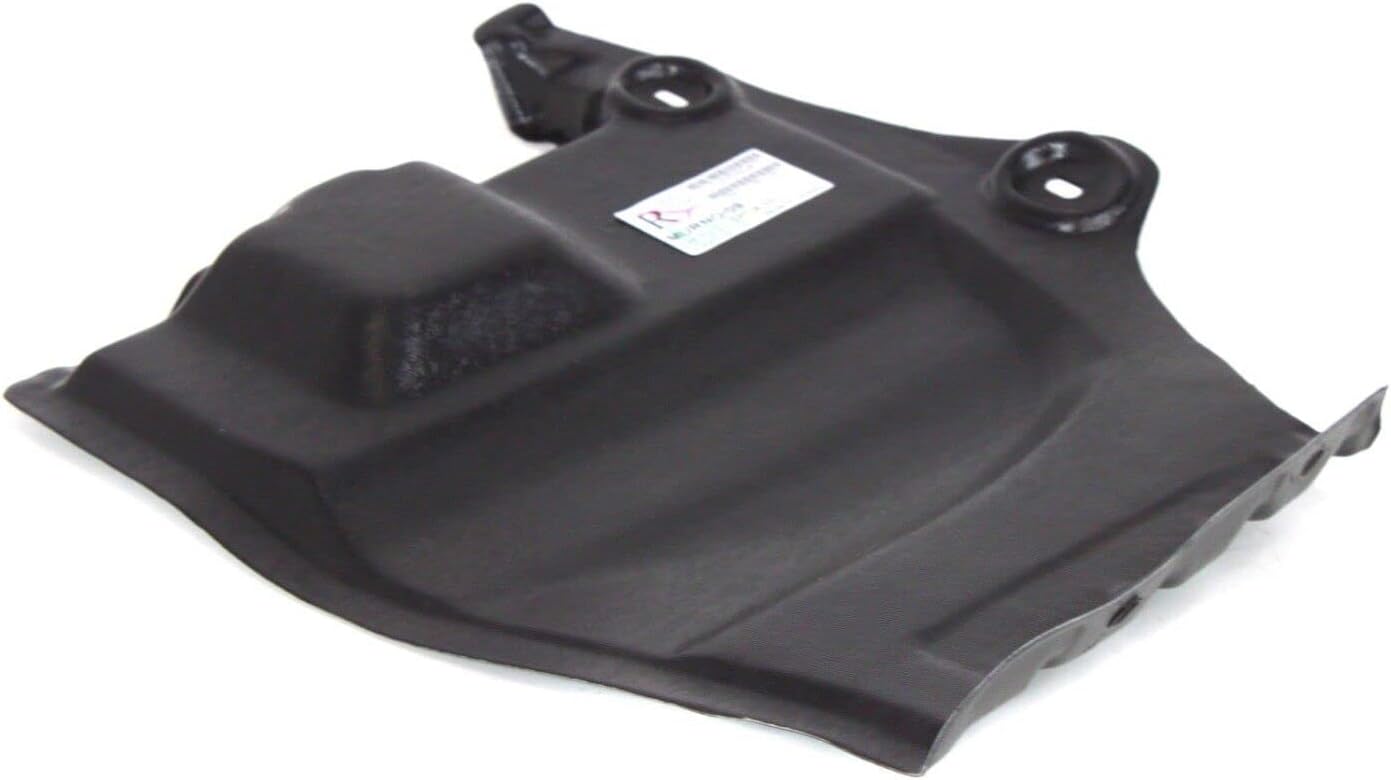 Front Engine Splash Shield Under Cover Right Passenger Side Direct Replacement Compatible with 2009-2014 Nissan Murano / 2011-2017 Quest NI1228129 648381AA0A
