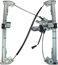 Rear Power Window Regulator with Moter Left Driver Side Direct Replacement Compatible with 2004-2008 Ford F-150/2006-2008 Lincoln Mark LT FO1550126 6L3Z1627001AA