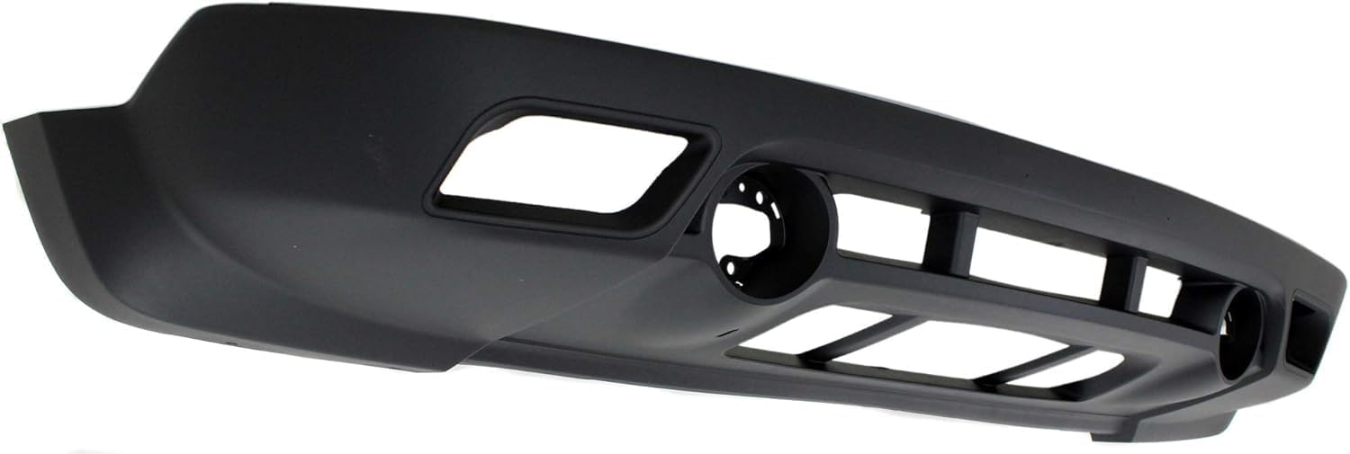 Front Bumper Upper Cover Primed + Lower Valance Textured Direct Replacement Compatible With 2011-2017 Jeep Patriot CH1014103 CH1015110 68091521AA 68091522AA