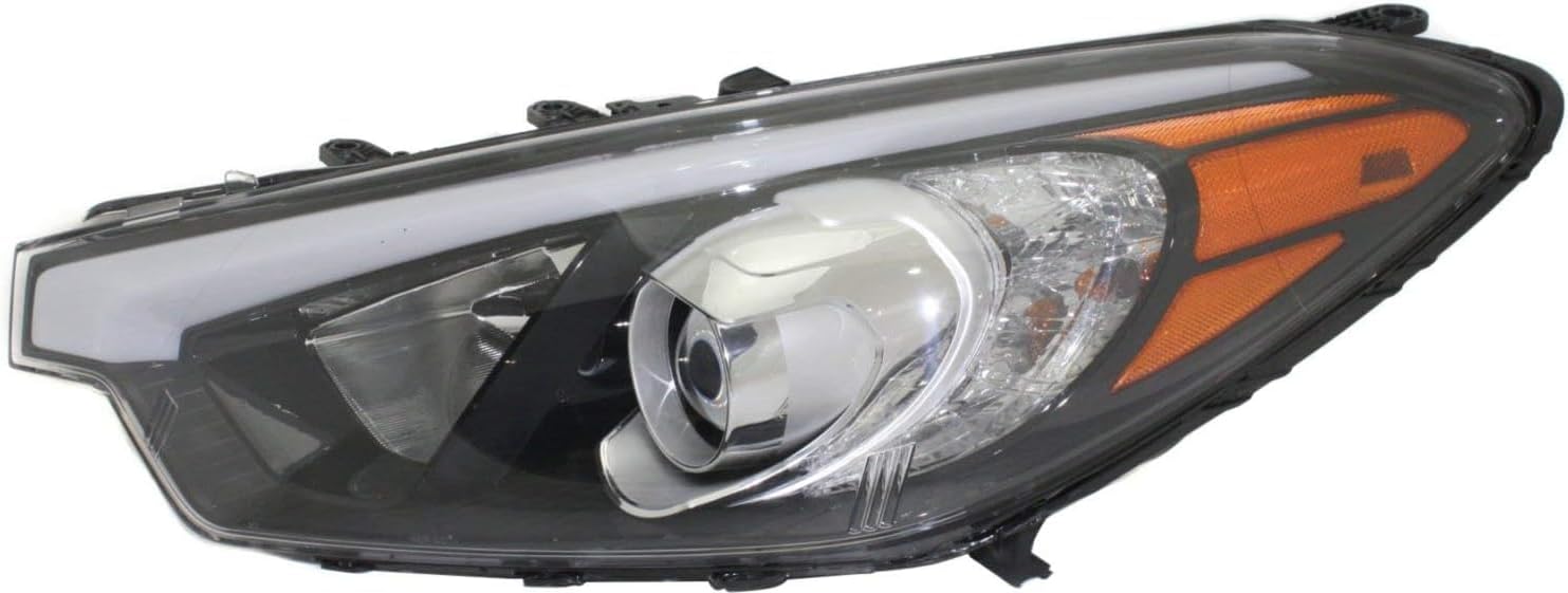 Set Of 2 Front Head Light Assembly Left Driver & Right Passenger Side Direct Replacement Compatible With 2014-2016 Kia Forte KI2503170 KI2502170 92102A7200 92101A7200