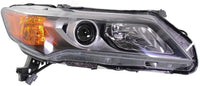 Set Of 2 Front Head Light Assembly Halogen Right Passenger & Left Driver Side Direct Replacement Compatible With 2013-2015 Acura ILX AC2502121 AC2503121 33150TX6A02 33100TX6A02