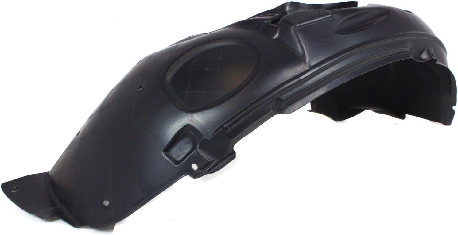 Front Fender Liner Left Driver Side Direct Replacement Compatible With 2002-2008 Mini Cooper MC1248101 51711486198