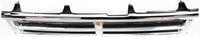 AUTOS PARTS PLUS Front Center Grille Chrome Shell With Painted Black Insert Direct Replacement Compatible With 1987-1988 Toyota Pickup / 1987-1989 4Runner TO1200133 5311189128