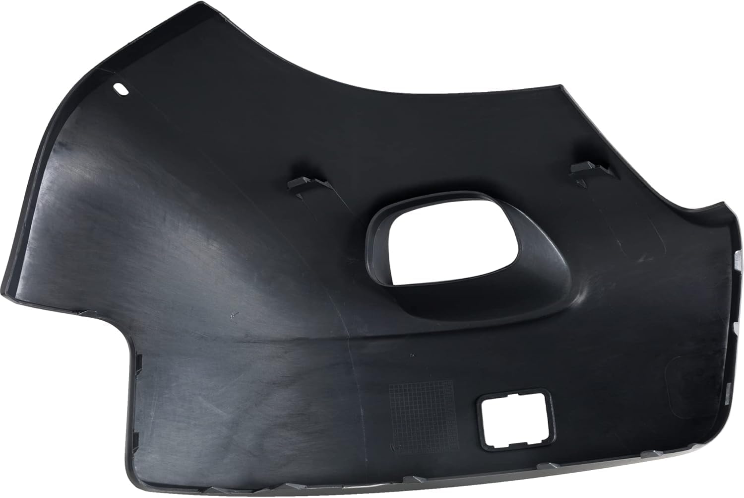 Front Bumper End Cap With Fog Light Hole Primed Right Passenger Side Direct Replacement Compatible With 2003-2006 Volvo XC90 VO1017101 86483351