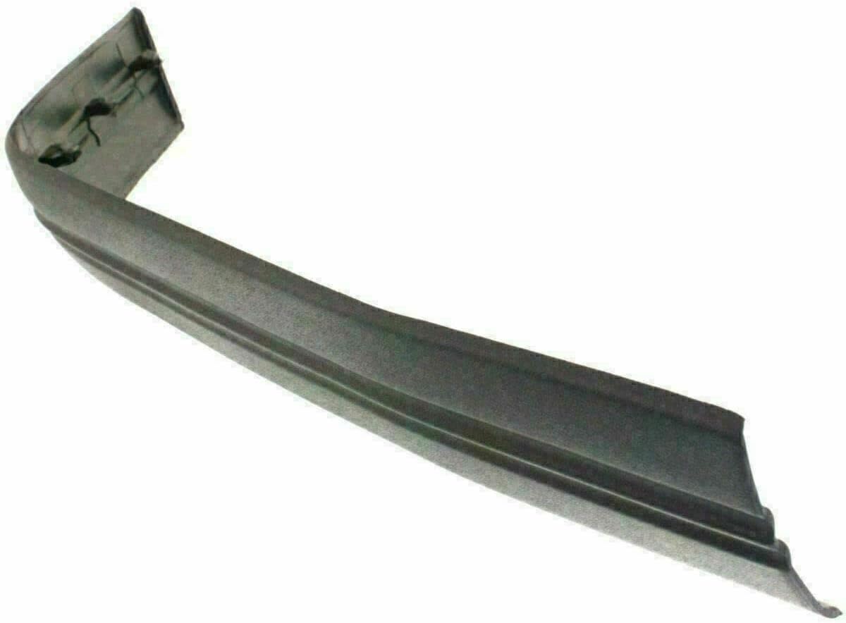 Front Bumper Chrome Steel + Moldings + Arm Mounting Brackets Left Driver & Right Passenger Side Direct Replacement Compatible With Ford F-Series & Bronco 1992-1996 FO1002254
