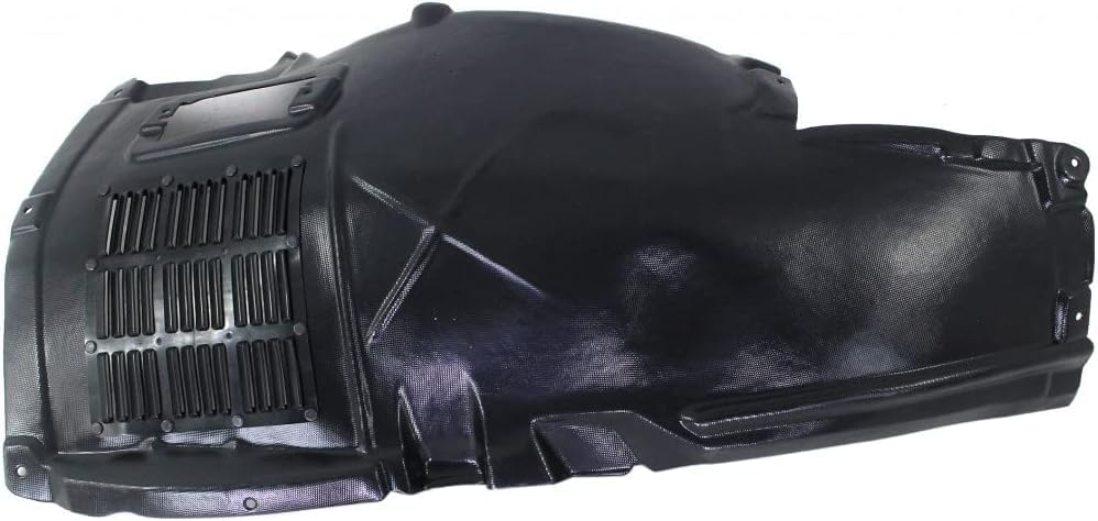 Front Section Fender Liner Plastic Left Driver Side Direct Replacement Compatible With 2009-2015 BMW 7-Series BM1248114 51717185163