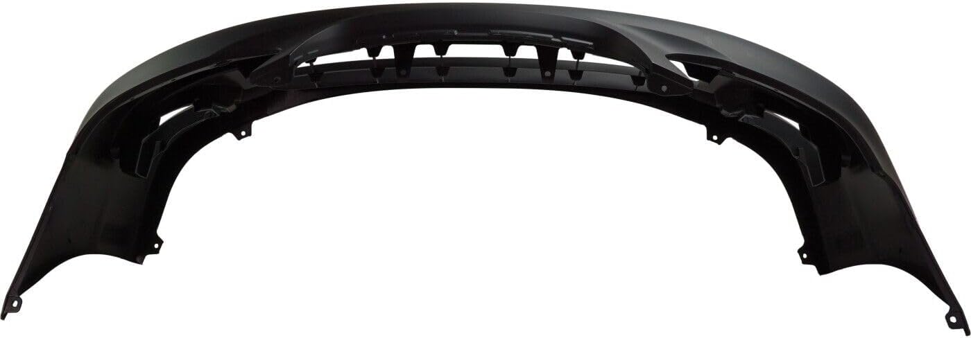 Front Bumper Cover Primed Without Spoiler Holes Direct Replacement Compatible With 2005-2008 Toyota Corolla TO1000297 521190Z938