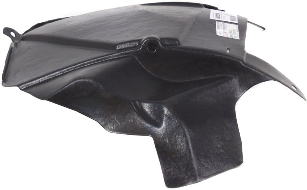 Front Section Fender Liner Right Passenger Side Direct Replacement Compatible With 2006-2010 Ford Explorer FO1249127 6L2Z16184AA