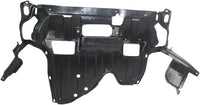 Front Engine Splash Shield Under Cover + Fender Liners Plastic Left Driver & Right Passenger Side Direct Replacement Compatible with 2008-2012 Honda Accord HO1248138 HO1249138