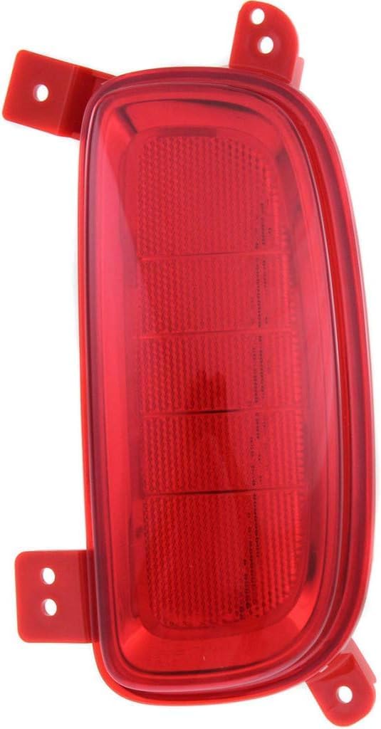 Rear Bumper Reflector Right passenger Side Direct Replacement Compatible With 2014-2015 Kia Sorento KI1185104 924062P700