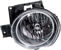 Set Of 2 Front Head Light Assembly Plastic Left Driver & Right Passenger Side Direct Replacement Compatible With 2011-2014 Nissan Juke NI2503201 NI2502201 260101KM0A 260601KM0A