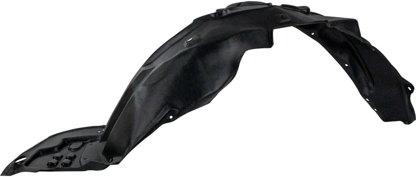 Front Fender Liner Left Driver Side Direct Replacement Compatible With 2012 Honda Civic HO1248154 74151TS8A10