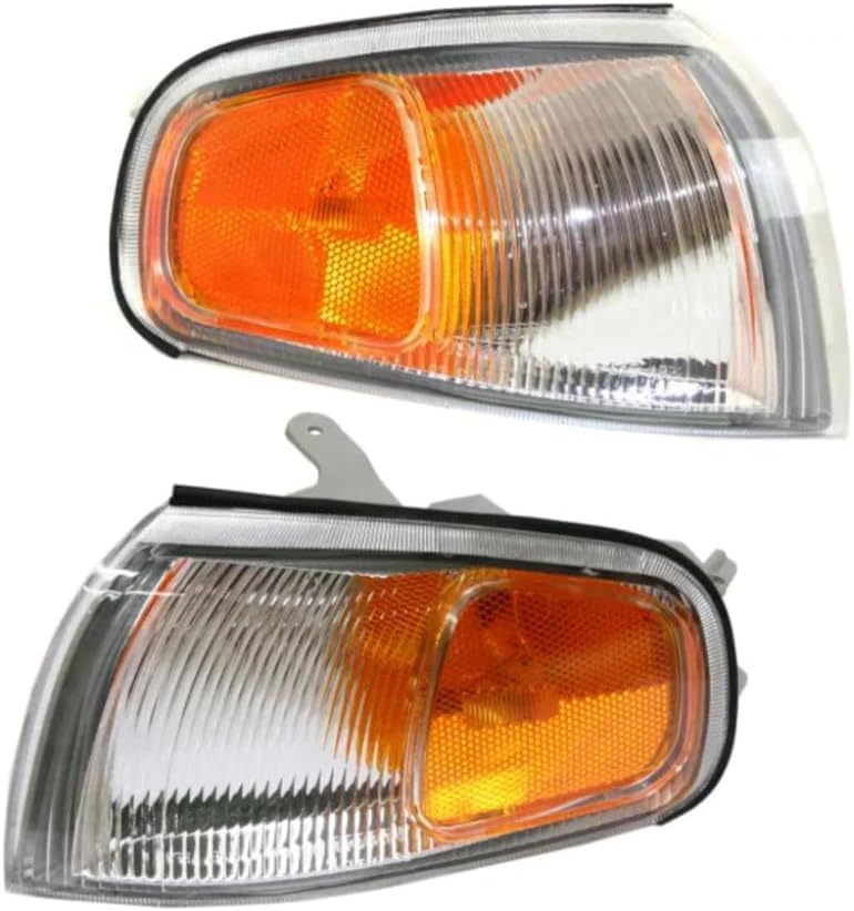 Set Of 2 Front Corner Light Assembly Left Driver & Right Passenger Side Direct Replacement Compatible With 1995-1996 Toyota Camry TO2521139 TO2520139 8161006020 8162006020