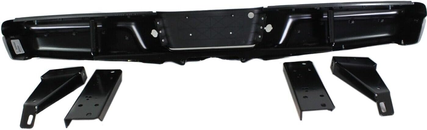Step Bumper Face Bar With Pad & Mounting Bracket Direct Replacement Compatible With 1997-2004 Dodge Dakota CH1103104