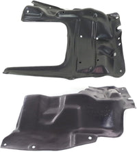 Set of 2 Front Engine Splash Shield Under Cover Plastic Left Driver & Right Passenger Side Direct Replacement Compatible with 2014-2019 Toyota Corolla TO1228202 TO1228201