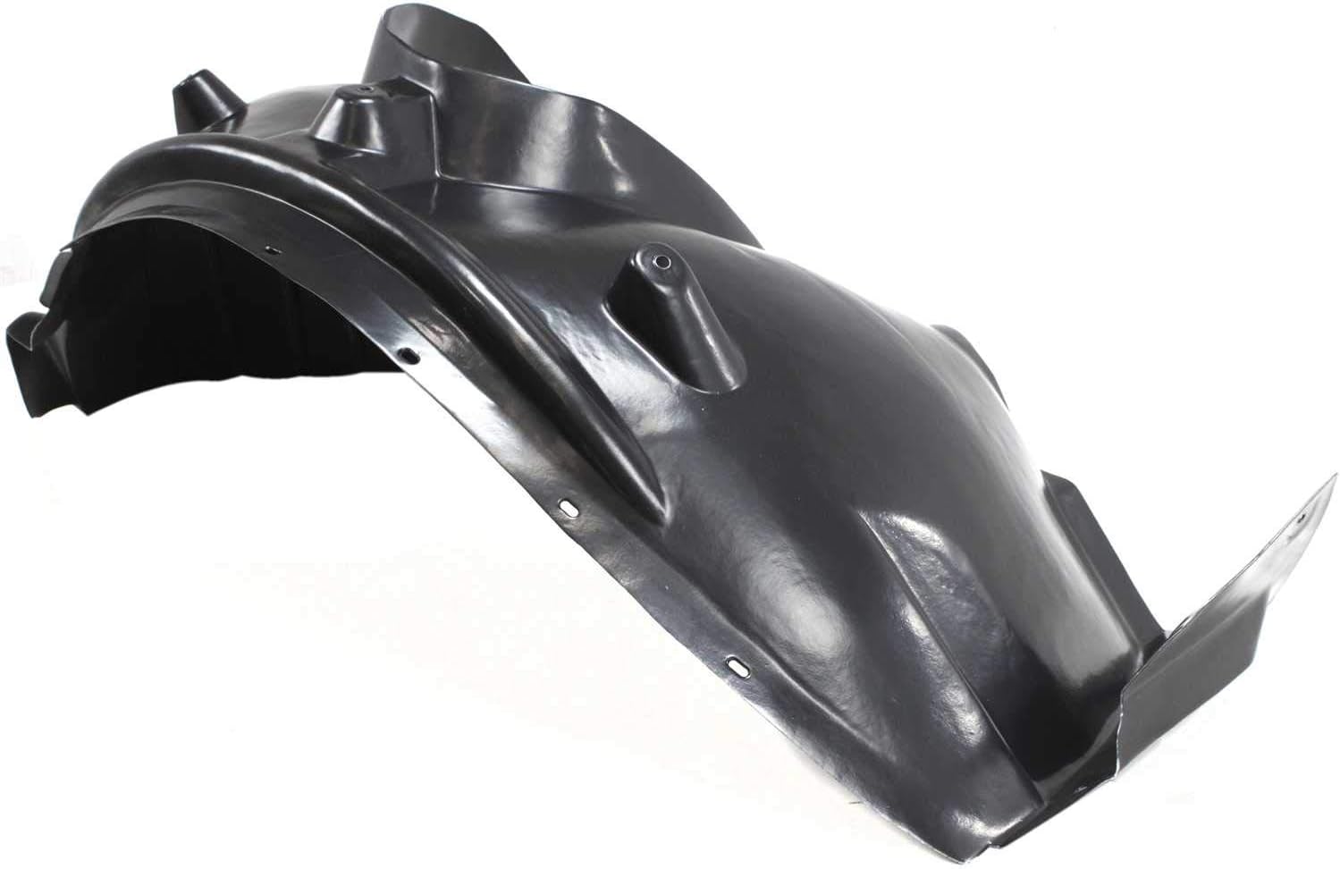 Front Fender Liner Right Passenger Side Direct Replacement Compatible With 2004-2006 BMW X3 BM1249102 51713400054
