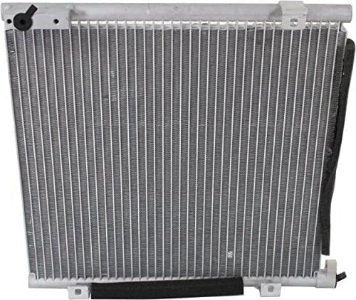 Front A/C Condenser Aluminum Core Direct Replacement Compatible With 1996-2000 Honda Civic HO3030108 80110S01A11